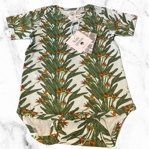 Kate Quinn shirt sleeve lap neck bodysuit size 6-12m